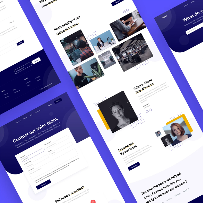 Landing page de alta conversión profesional